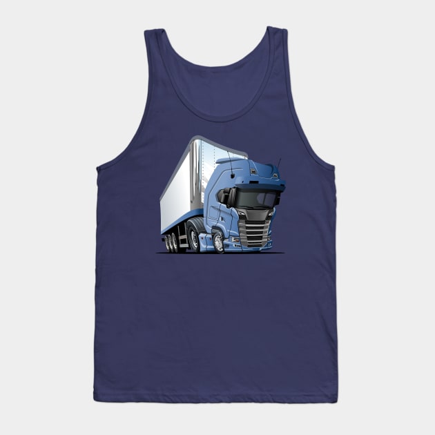 Cartoon truck Tank Top by Mechanik